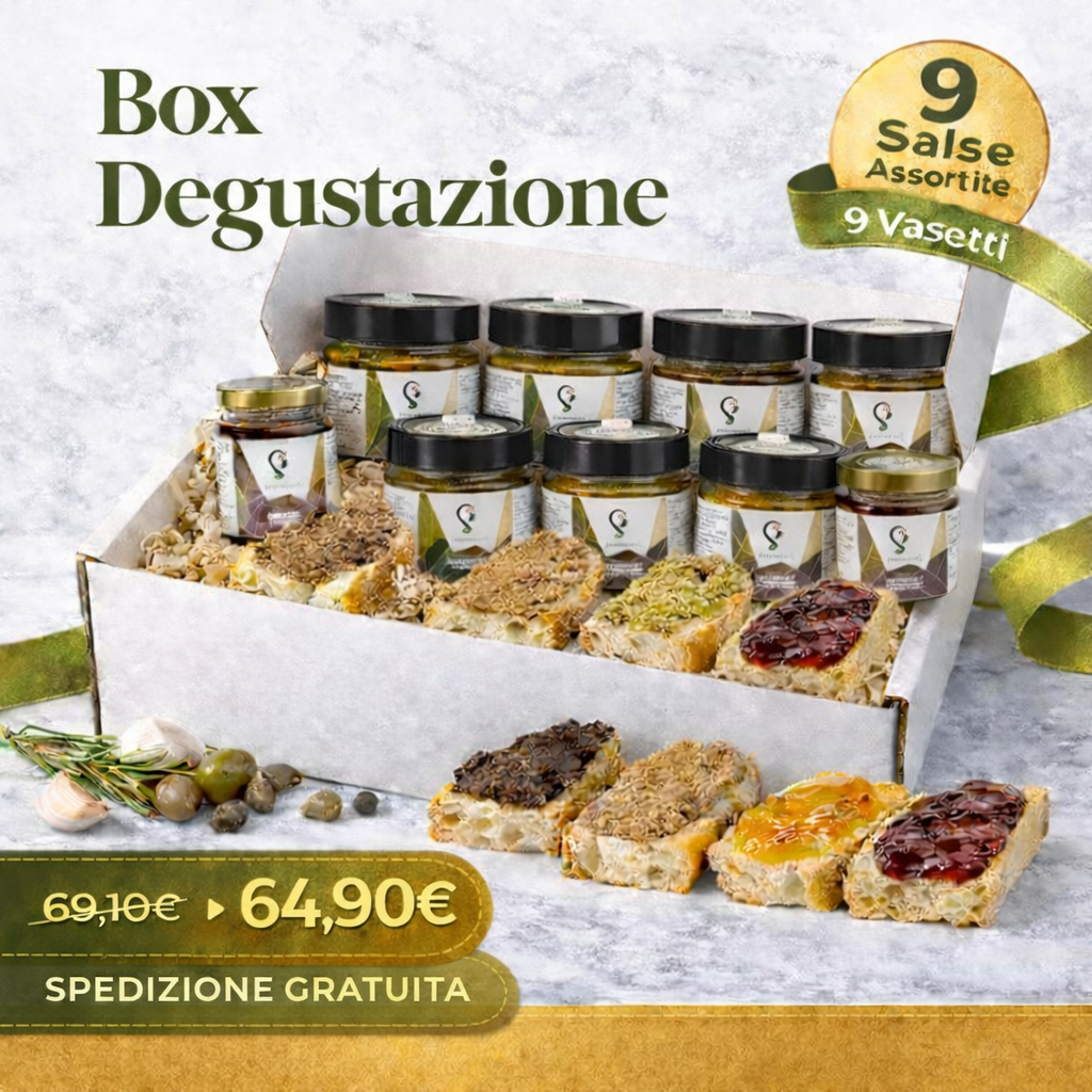 Box Degustazione Salse Gourmet – 9 Specialità