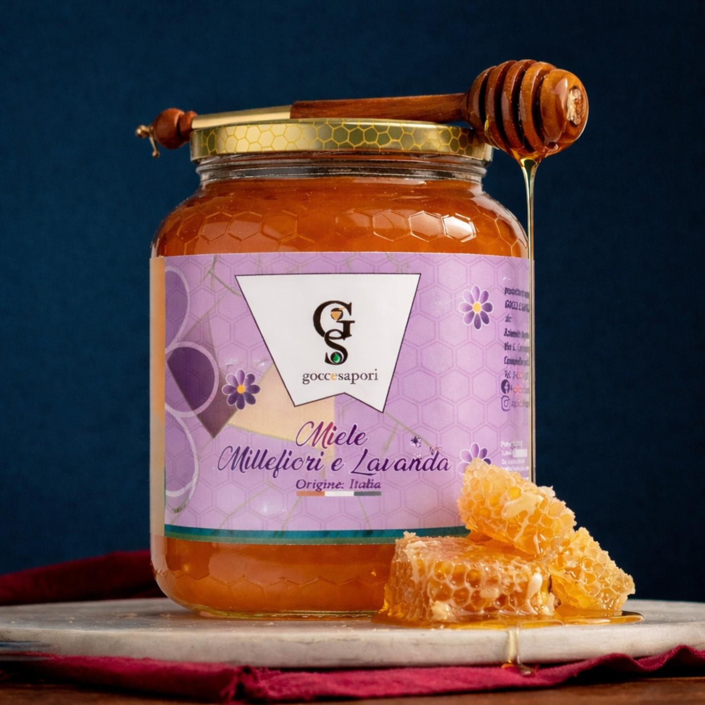 Miele millefiori e lavanda