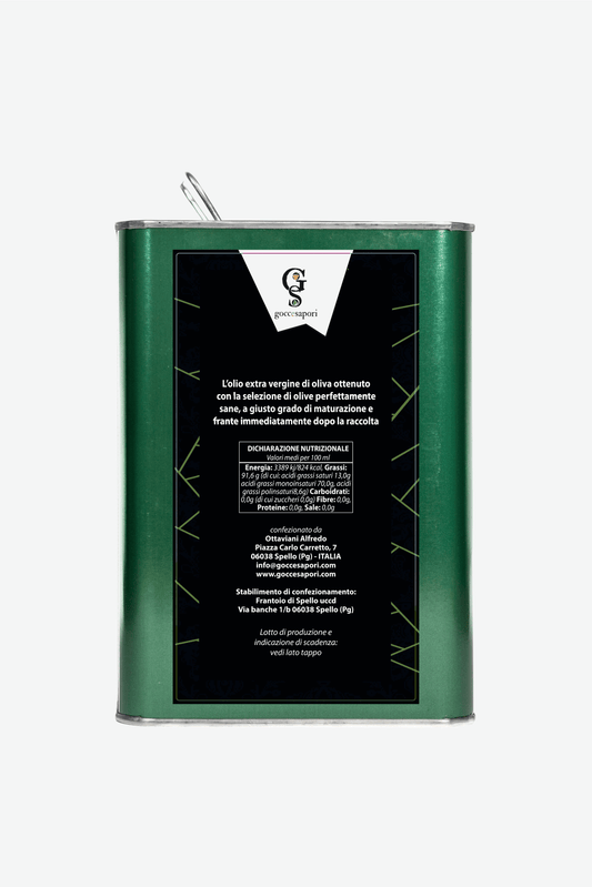 Olio Extra Vergine di Oliva - 3 Litri